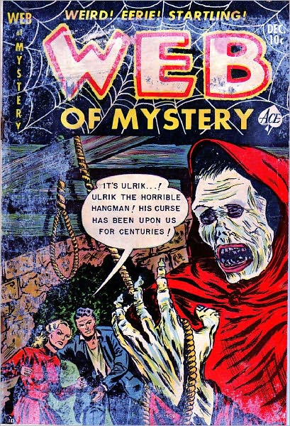 Web Of Mystery Number 16 Horror Comic Book