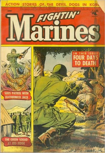 Fightin' Marines Number 12 War Comic Book