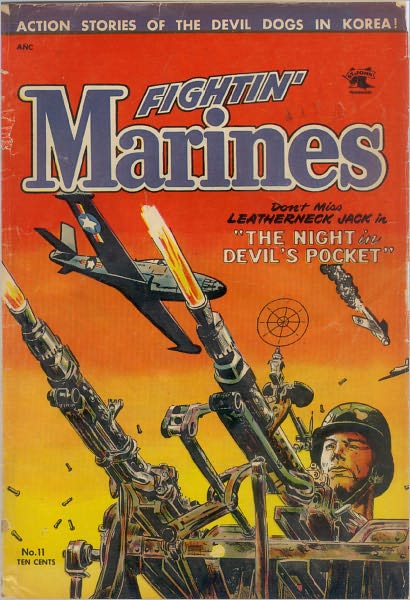 Fightin' Marines Number 11 War Comic Book