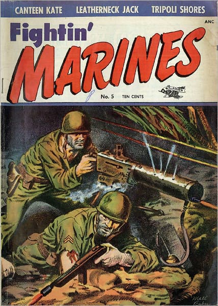 Fighting Marines Number 5 War Comic Book