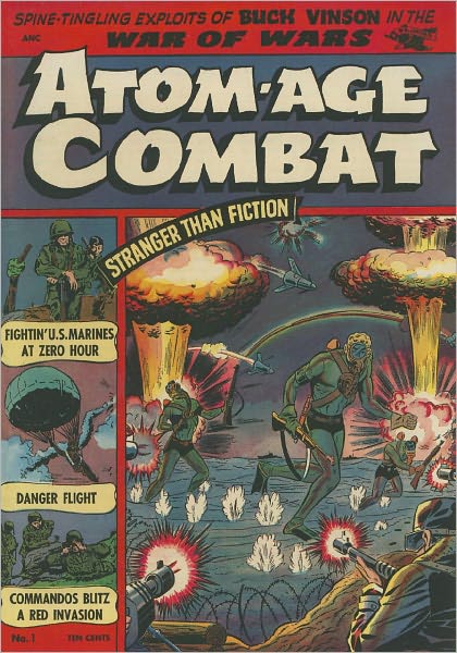 Atom Age Combat Number 1 War Comic Book