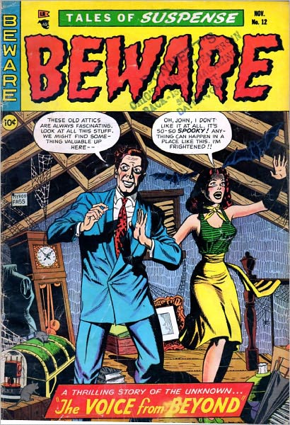 Beware Number 12 Horror Comic Book