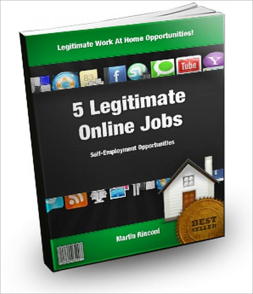 5 Legitimate Online Jobs:Self Employment Opportunities