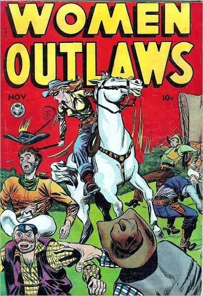 Women Outlaws Number 3 Crime Comic Book