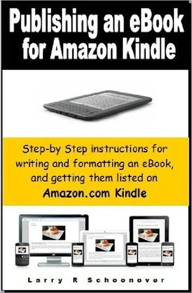 Publishing an eBook for Amazon Kindle
