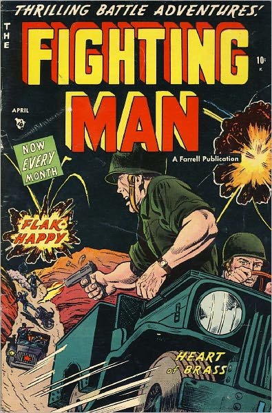 The Fighting Man Number 6 War Comic Book