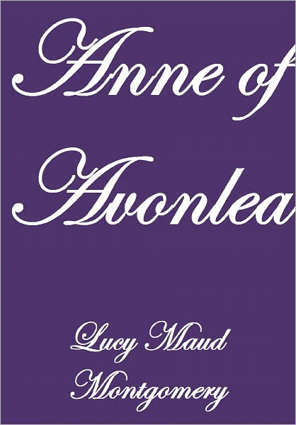 ANNE OF AVONLEA