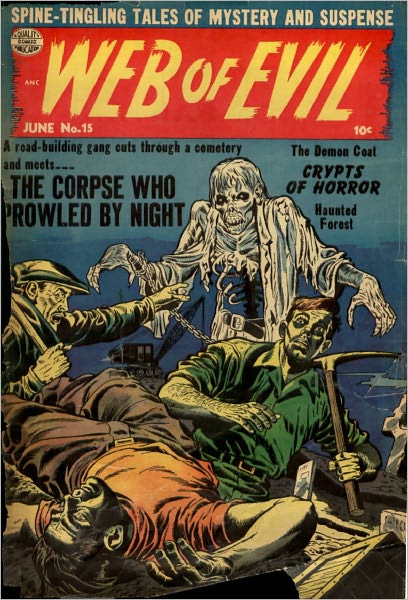 Web of Evil Number 15 Horror Comic Book