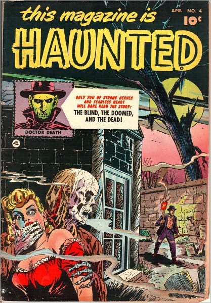 This Magazine is Haunted Number 4 Horror Comic Book