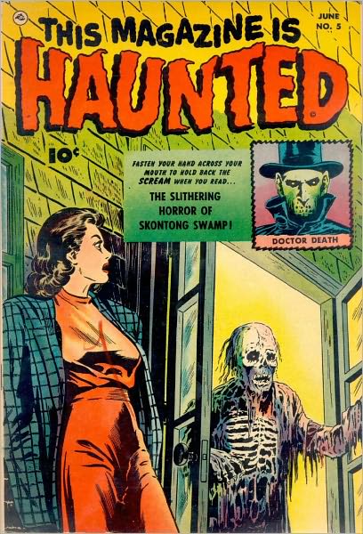 This Magazine is Haunted Number 5 Horror Comic Book