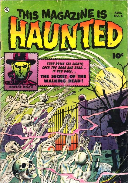 This Magazine is Haunted Number 6 Horror Comic Book