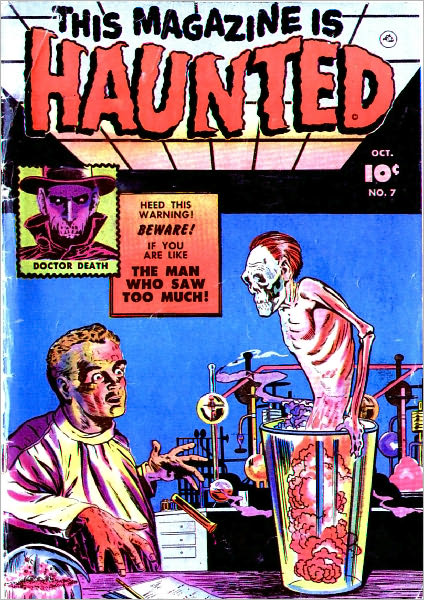 This Magazine is Haunted Number 7 Horror Comic Book