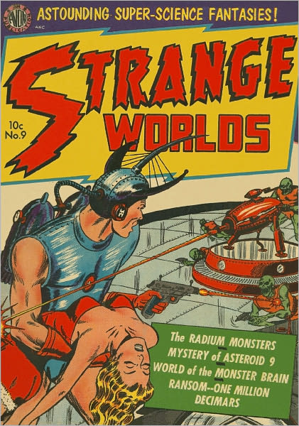 Strange Worlds Number 9 Fantasy Comic Book