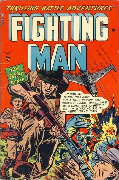 The Fighting Man Number 7 War Comic Book