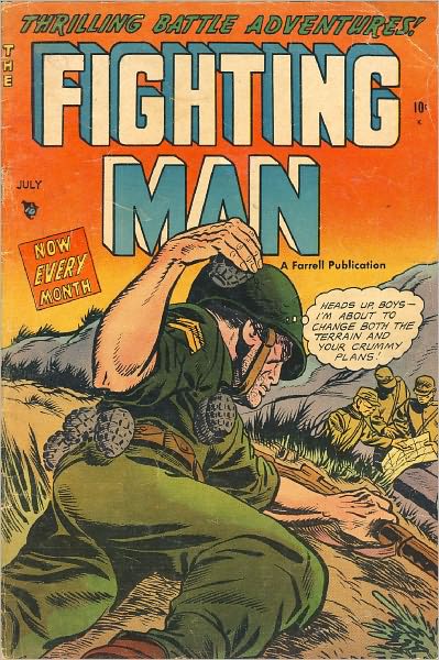 The Fighting Man Number 8 War Comic Book