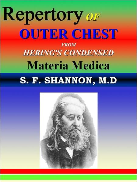 REPERTORY OF OUTER CHEST: Homeopathy