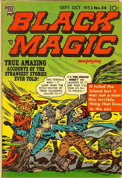 Black Magic Number 26 Horror Comic Book