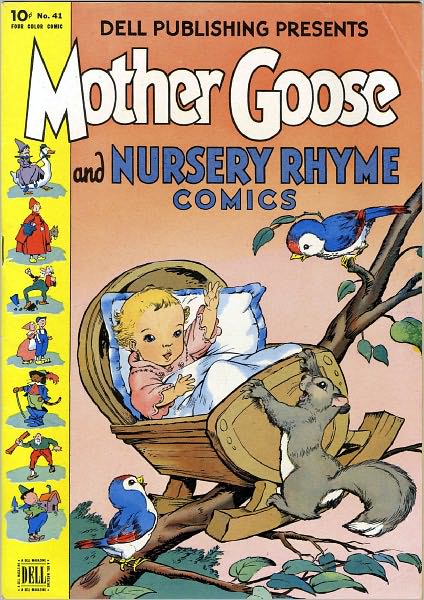 Mother Goose and Nursery Rhyme Comics Childrens Comic Book
