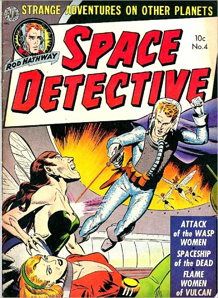 Space Detective Number 4 Science Fiction Comic Book