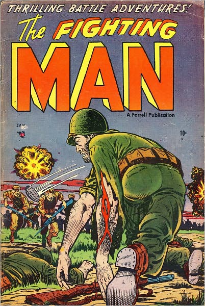 The Fighting Man Number 3 War Comic Book