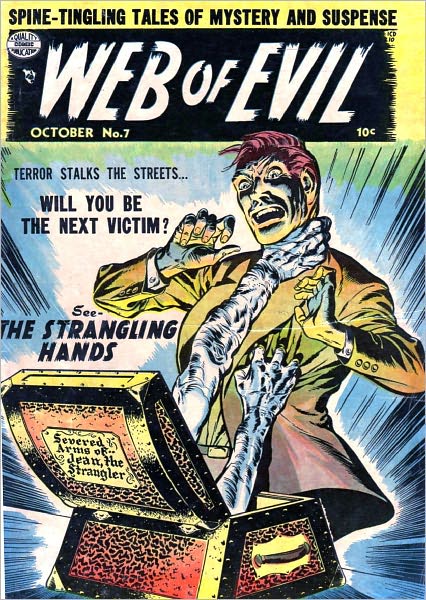 Web of Evil Number 7 Horror Comic Book