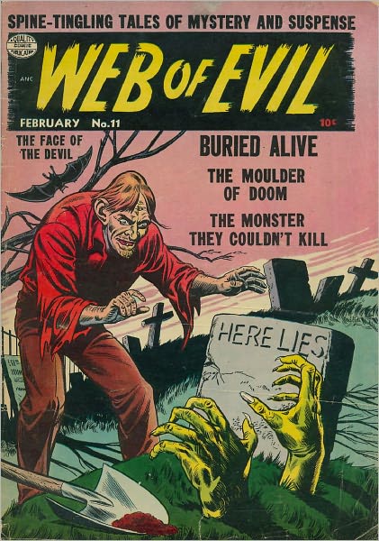 Web Of Evil Number 11 Horror Comic Book