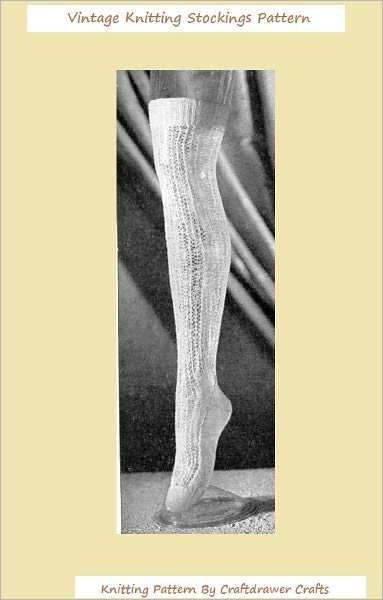 Knit a Vintage Pair of Stocking Knitting Patterns from the 1940's - Vintage Stockings to Knit