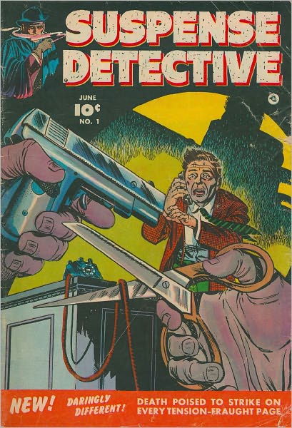 Suspense Detective Number 1 Crime Comic Book