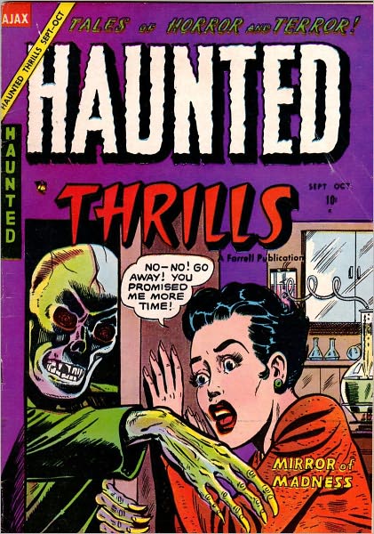 Haunted Thrills Number 17 Horror Comic Book