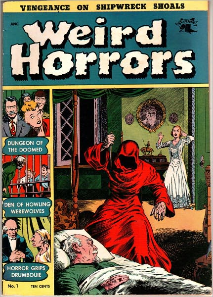 Weird Horrors Number 1 Horror Comic Book