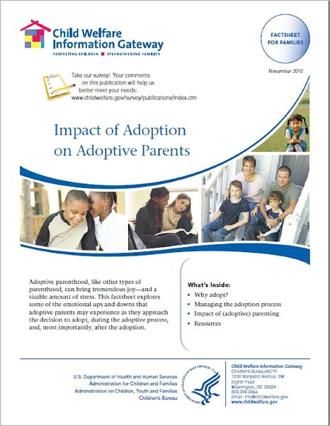 Impact of Adoption on Adoptive Parents