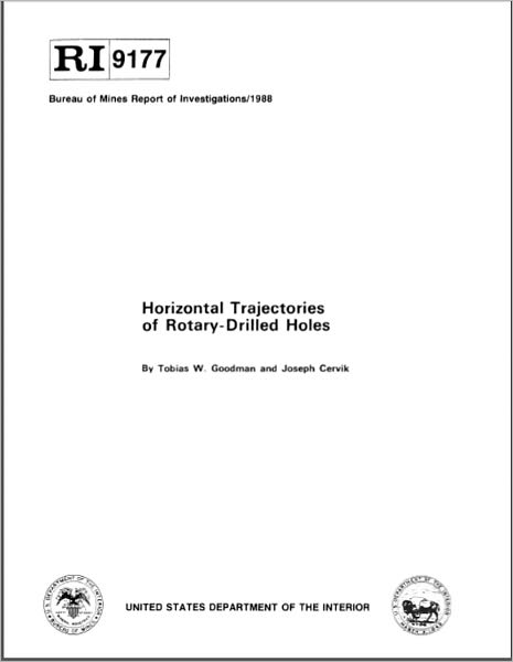 Horizontal Trajectories of Rotary-Drilled Holes