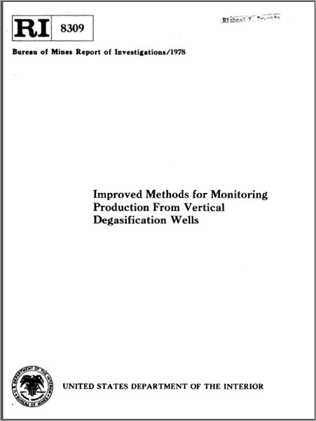 Improved Methods for Monitoring Production From Vertical Degasification Wells