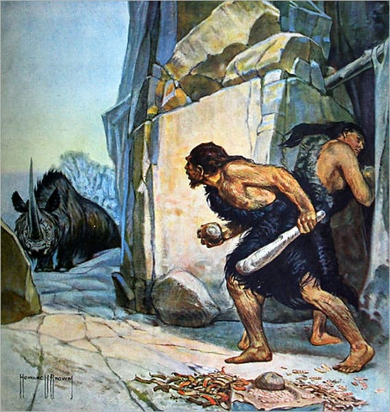 The Later Cave-Men (Illustrated)