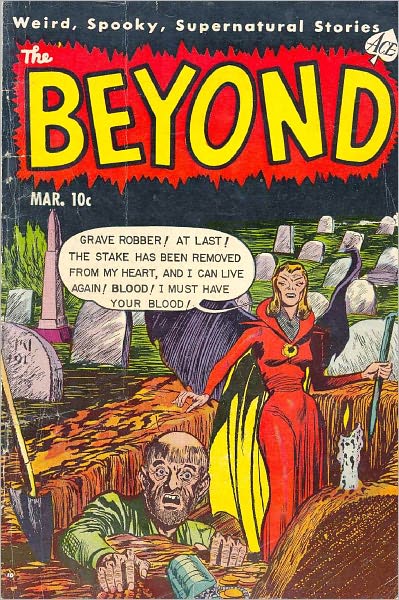 Beyond Number 19 Horror Comic Book