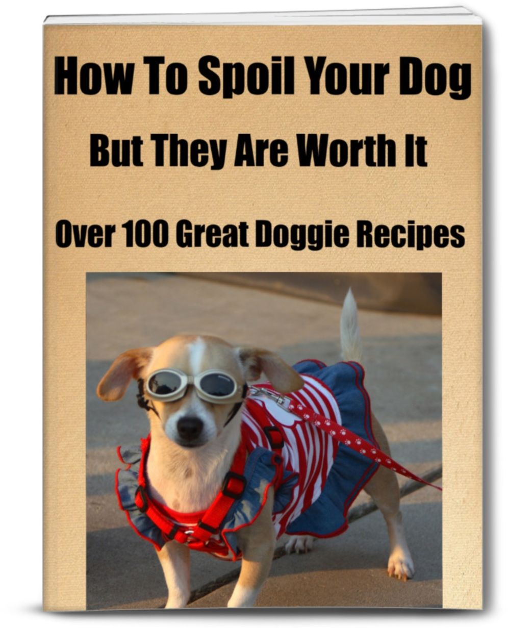 How To Spoil Your Dog. But, They Are Definitely Worth It. Over 100 Great Doggie Recipes!