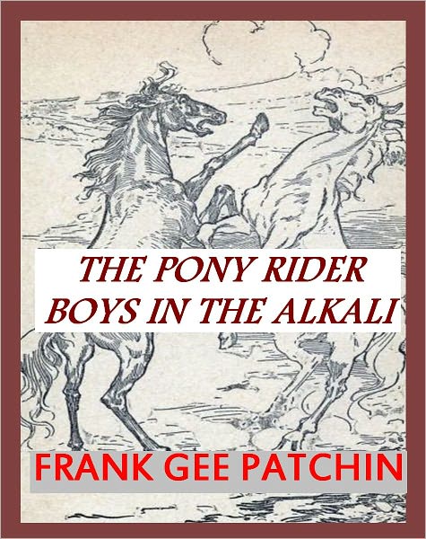 THE PONY RIDER BOYS IN THE ALKALI