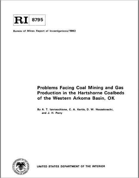 Problems Facing Coal Mining and Gas Production in the Hartshorne Coalbeds of the Western Arkoma Basin, OK