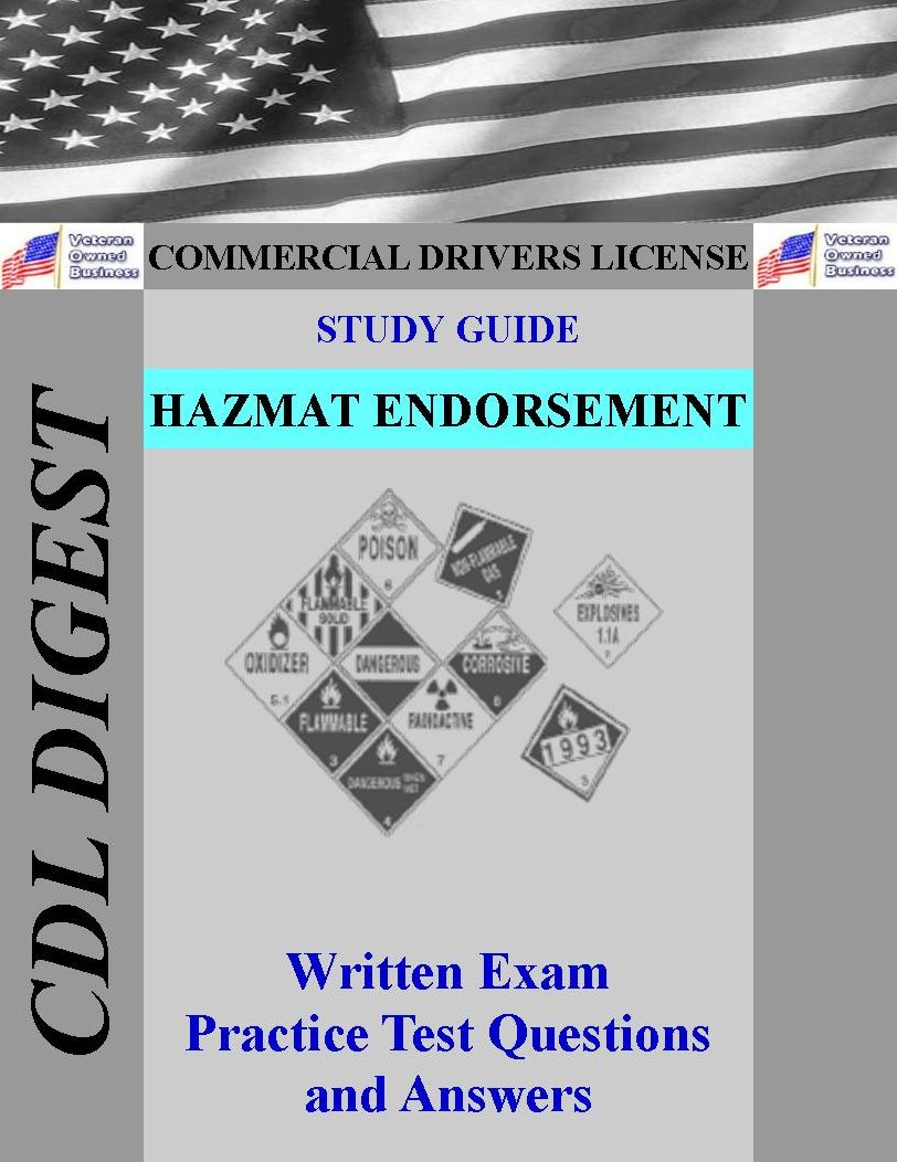 CDL Practice Test Study Guide: Hazmat Endorsement