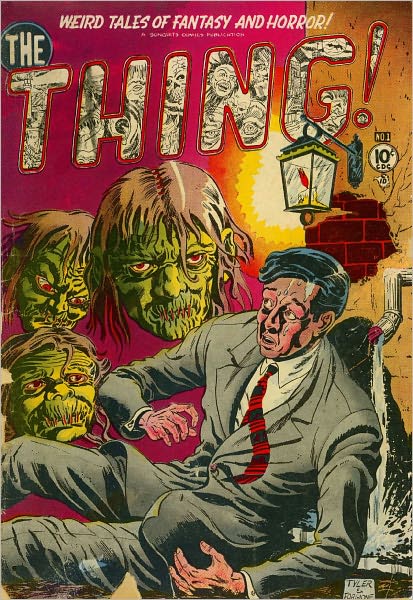 The Thing Number 1 Horror Comic Book