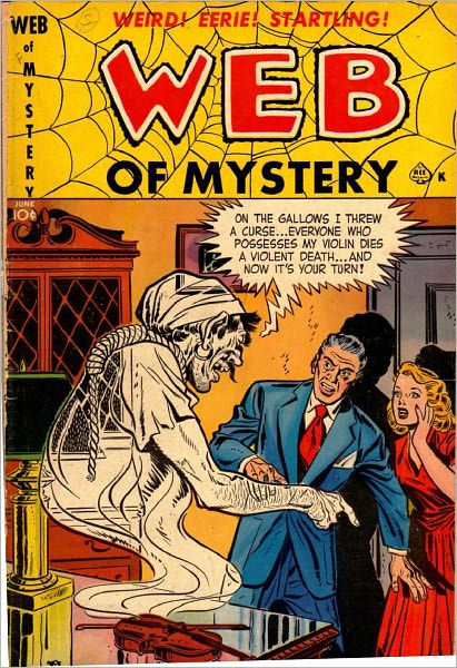 Web Of Mystery Number 3 Horror Comic Book