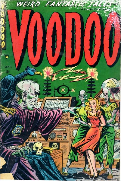 Voodoo Number 3 Horror Comic Book