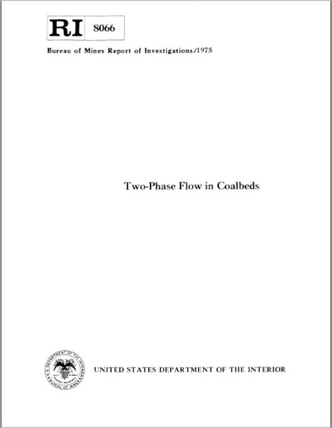 Two-Phase Flow in Coalbeds