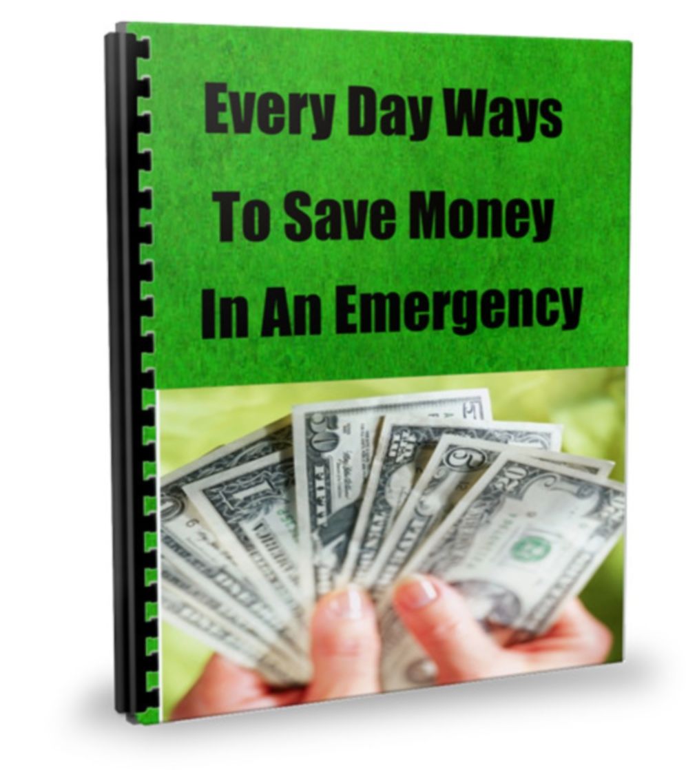 Every Day Ways to Save Money in an Emergency