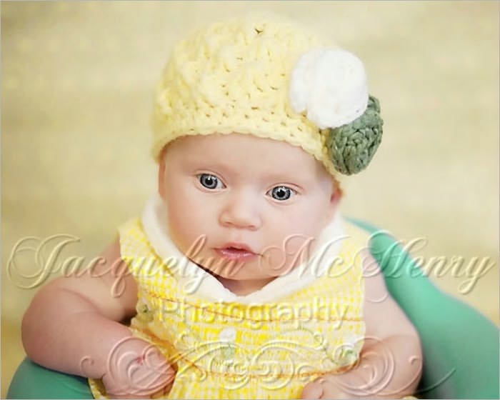 CROCHET PATTERN PDF-Posh Triangle texture hat- 6 sizes newborn- preteen