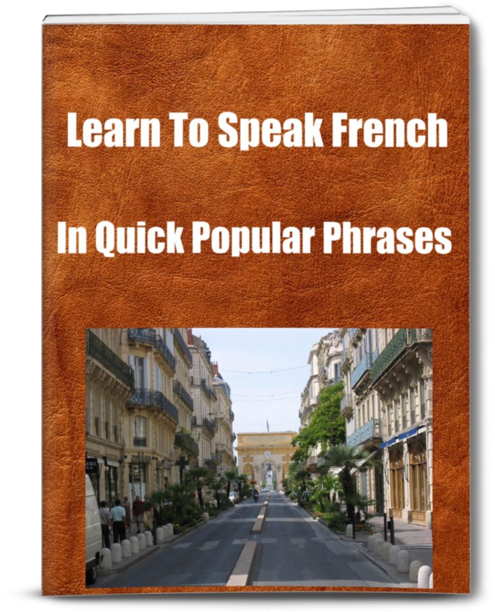 Learn To Speak French In Quick Popular Phrases