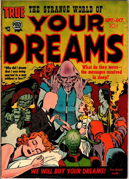 Strange World of Your Dreams Number 2 Horror Comic Book