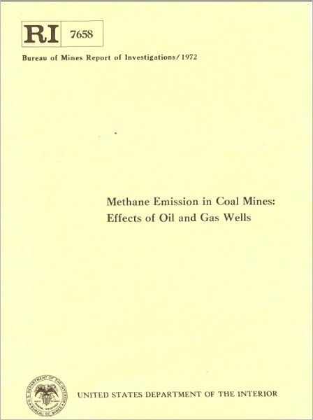 Methane Emission in Coal Mines: Effects of Oil and Gas Wells