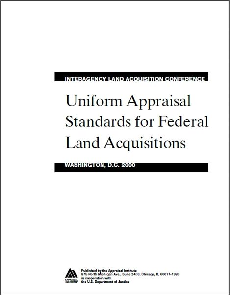 Uniform Appraisal Standards for Federal Land Acquisitions