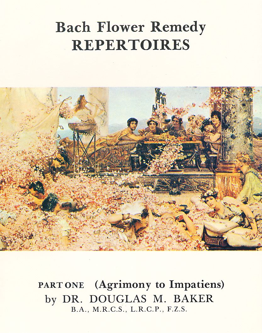 Bach Flower Remedy Repertoires Part One